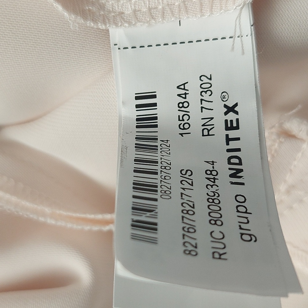 Zara Elegant Structured Dress In Cream - Picture 10 of 15